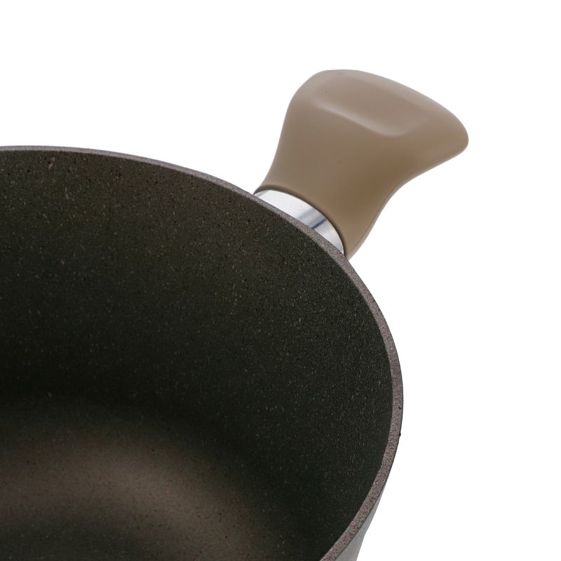 Imusa Olla IMUSA TERRA De 24cm Verde Con Tapa De Vidrio