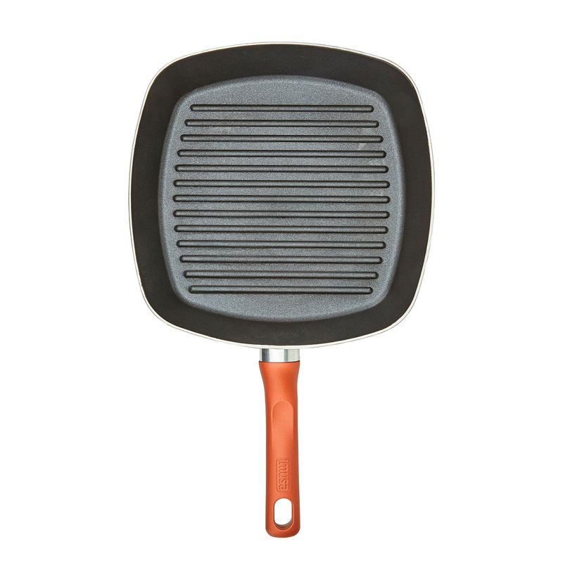 Imusa Plancha Cuadrada IMUSA 90 Años 28cm Aluminio Fundido