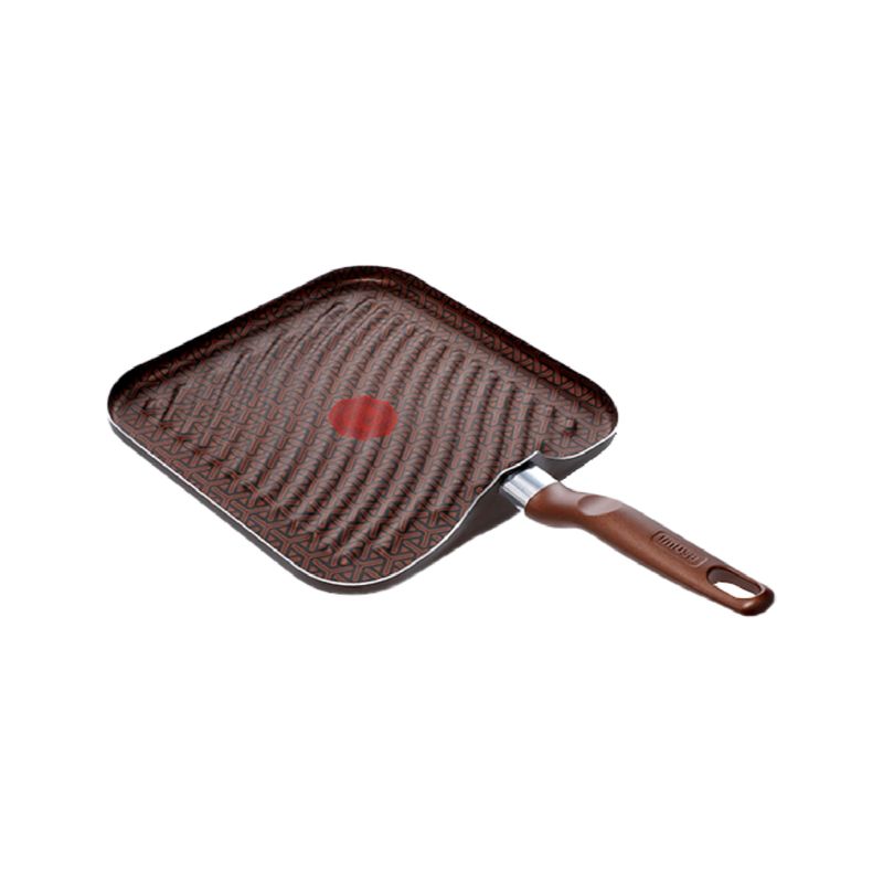 Imusa Plancha Para Asar IMUSA Talent Master Deluxe Con Venas (color Del Mango únicamente De Referencia: Puede Ser Negro O Chocolate)