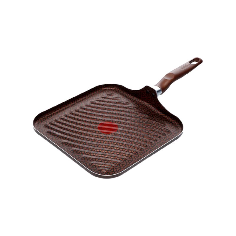 Imusa Plancha para Asar IMUSA Talent Master Deluxe con Venas (color del mango únicamente de referencia: puede ser Negro o Chocolate)