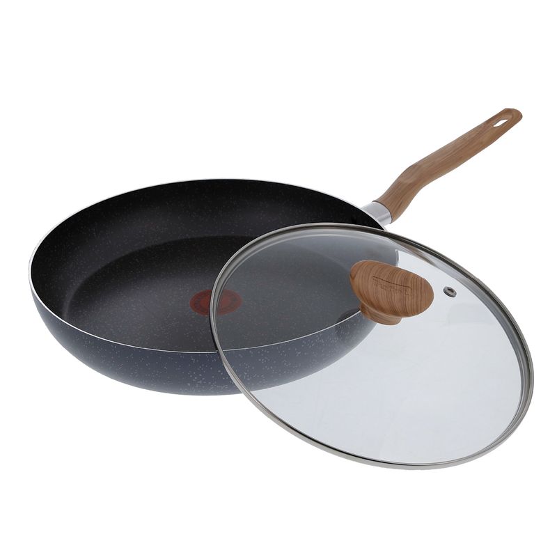 Imusa Sartén IMUSA Natural Stone De 24cm Con Tapa De Vidrio