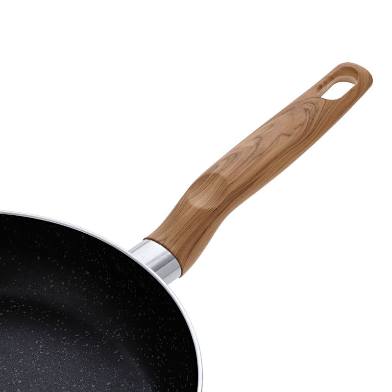 Imusa Sartén IMUSA Natural Stone De 30cm Con Tapa De Vidrio