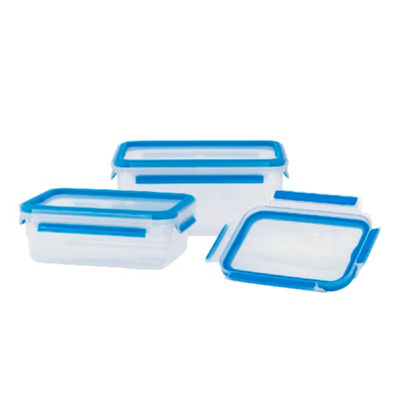 Imusa Set De 3 Recipientes Herméticos IMUSA Masterfresh