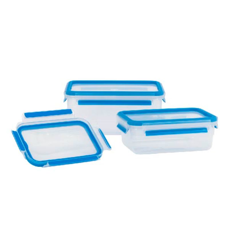 Imusa Set de 3 Recipientes Herméticos IMUSA Masterfresh