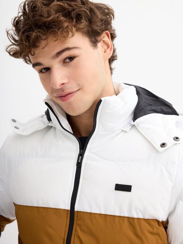 In Side Abrigo Acolchado 3 Colores