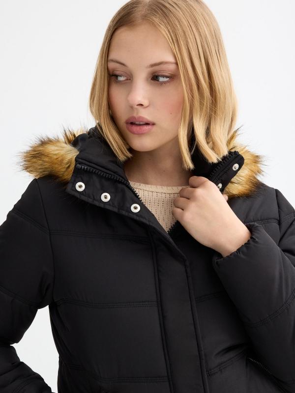 In Side Abrigo Acolchado Slim