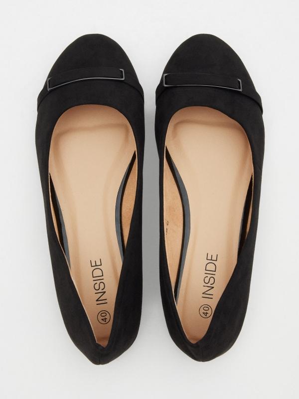 In Side Bailarina Básica De Polipiel