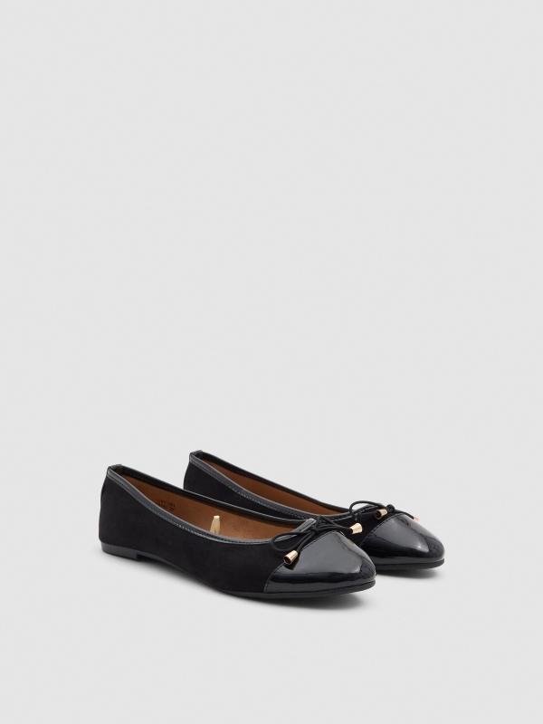 In Side Bailarinas Con Punta Charol