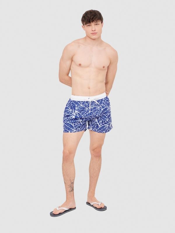 In Side Bañador Hojas