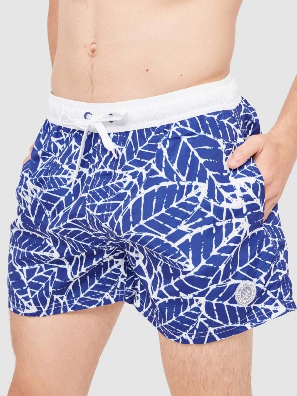 In Side Bañador Hojas