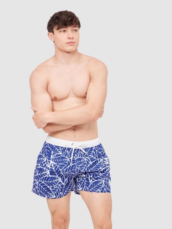 In side Bañador hojas