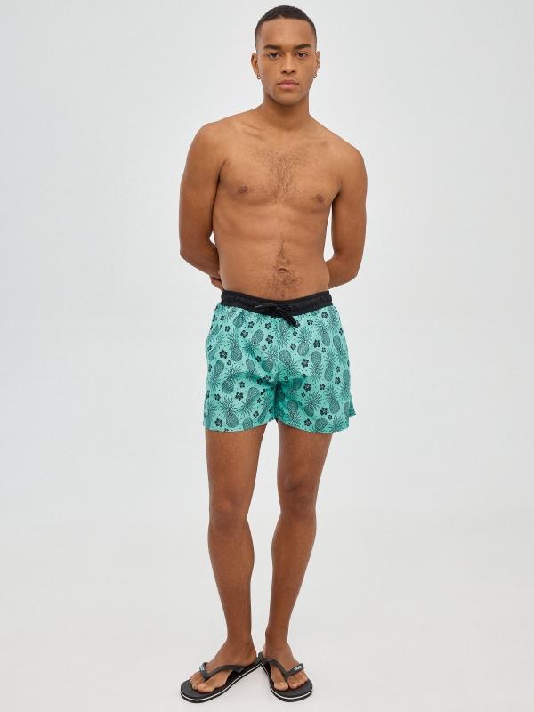 In Side Bañador Miniprint Piñas