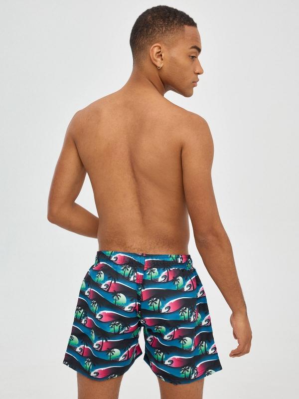 In Side Bañador Palmeras Y Olas