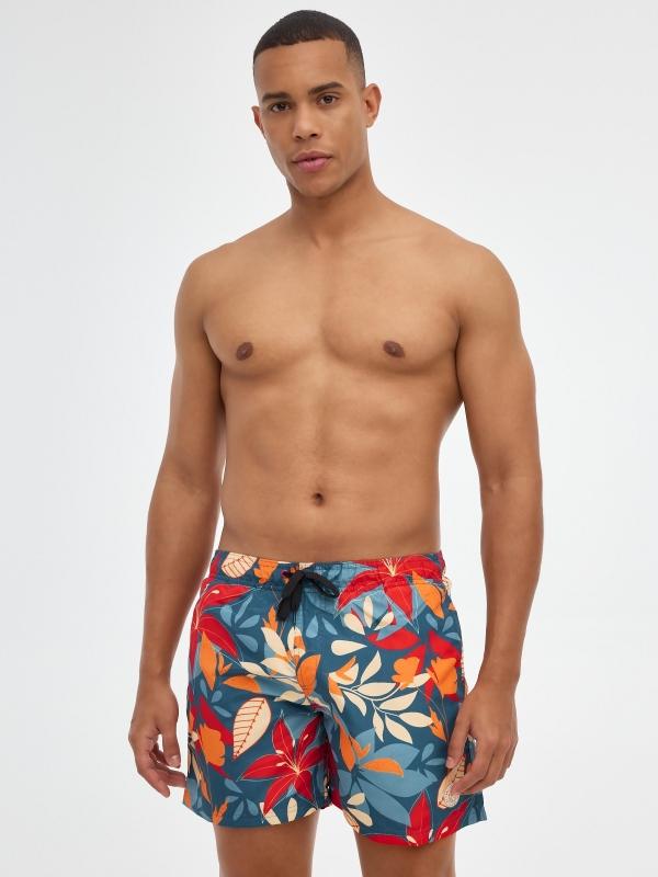 In side Bañador print flores