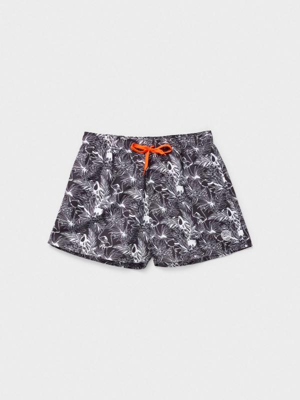 In Side Bañador Print Tropical