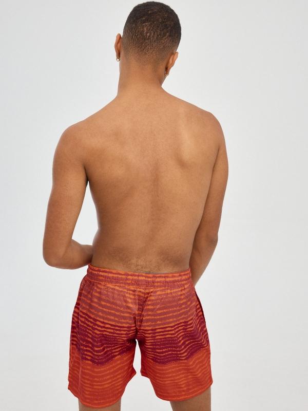 In Side Bañador Rayas Degradado