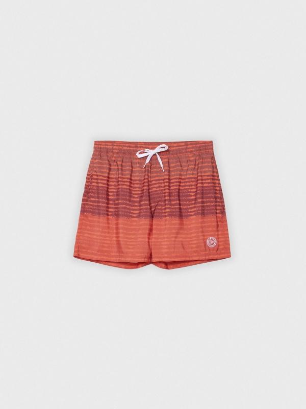 In Side Bañador Rayas Degradado