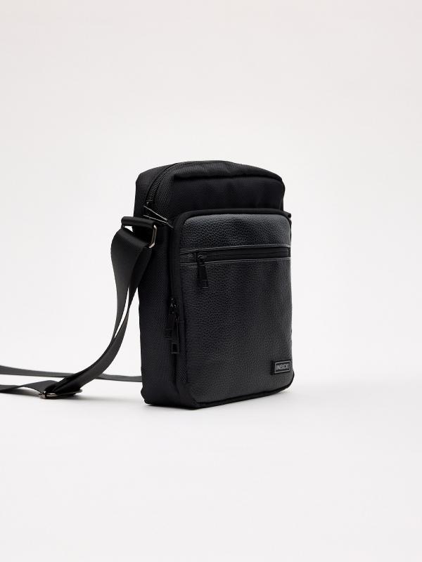 In Side Bandolera Polipiel Negra