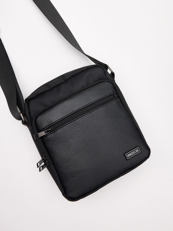 In Side Bandolera Polipiel Negra