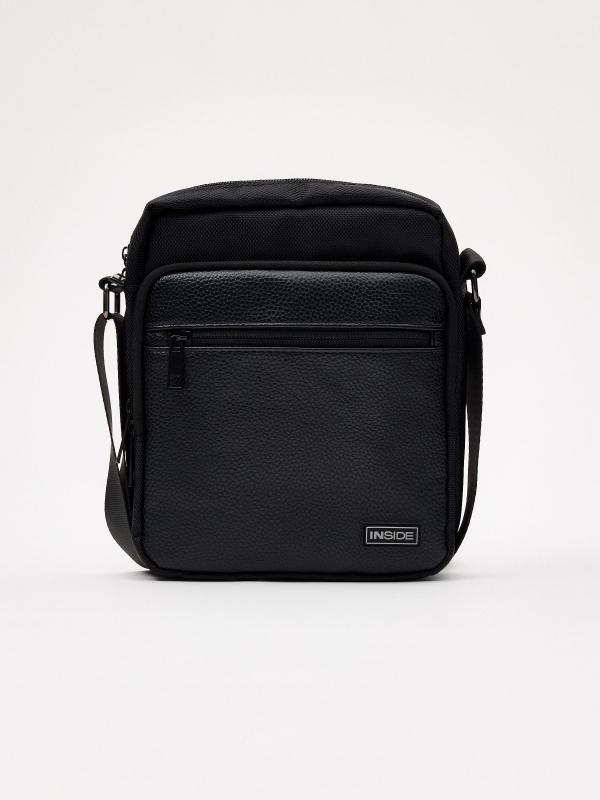 In side Bandolera polipiel negra