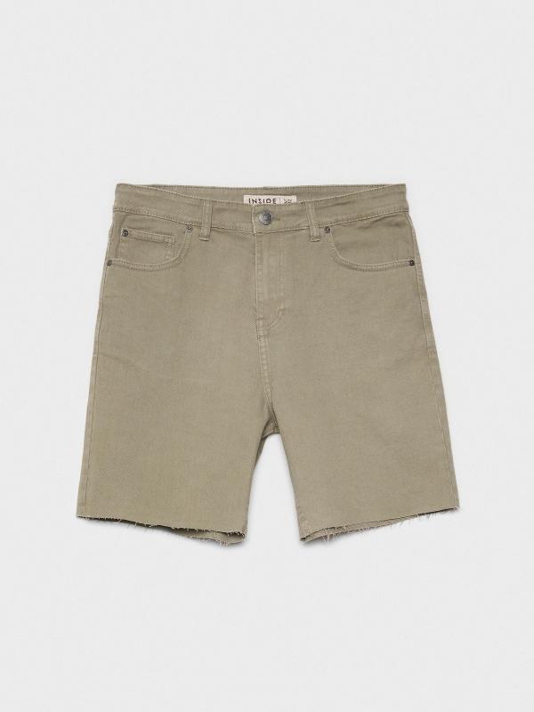 In Side Bermuda Denim Cinco Bolsillos