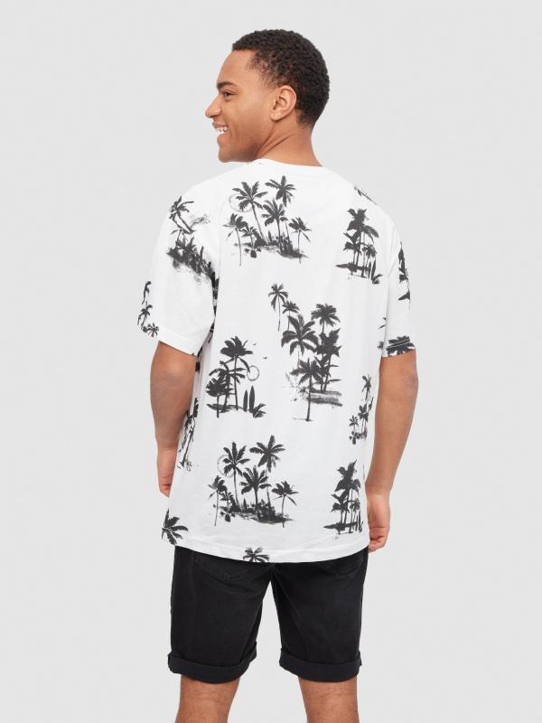 In Side Bermuda Denim Negro Slim