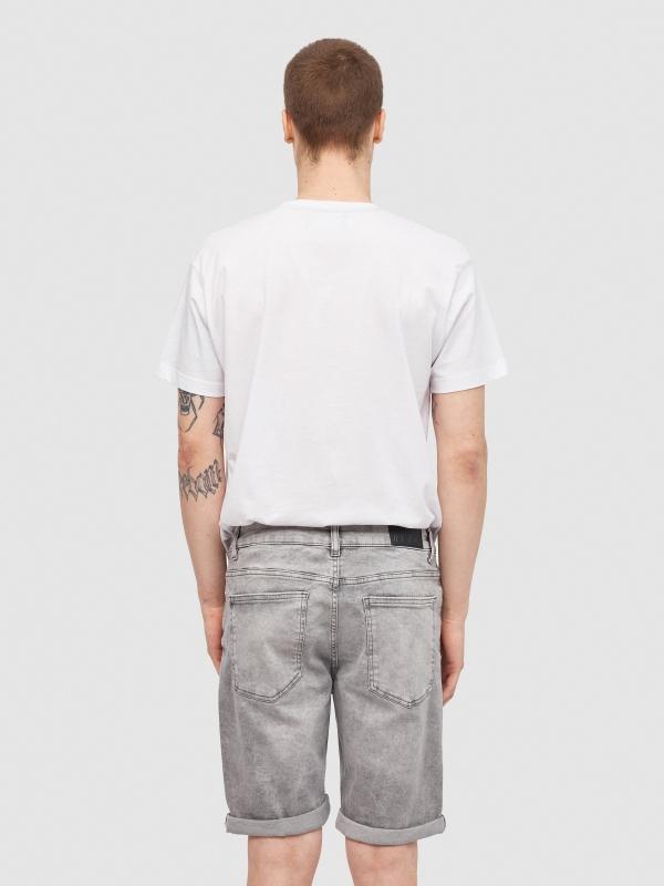 In Side Bermuda Denim Skinny