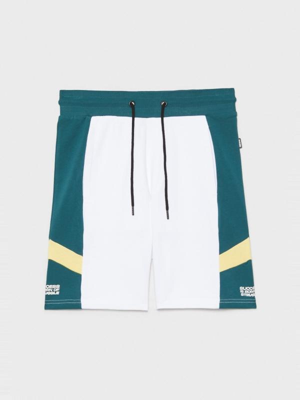 In Side Bermuda Jogger Bloques