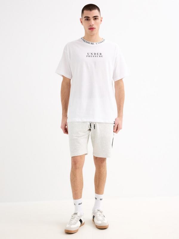 In Side Bermuda Jogger Bolsillo