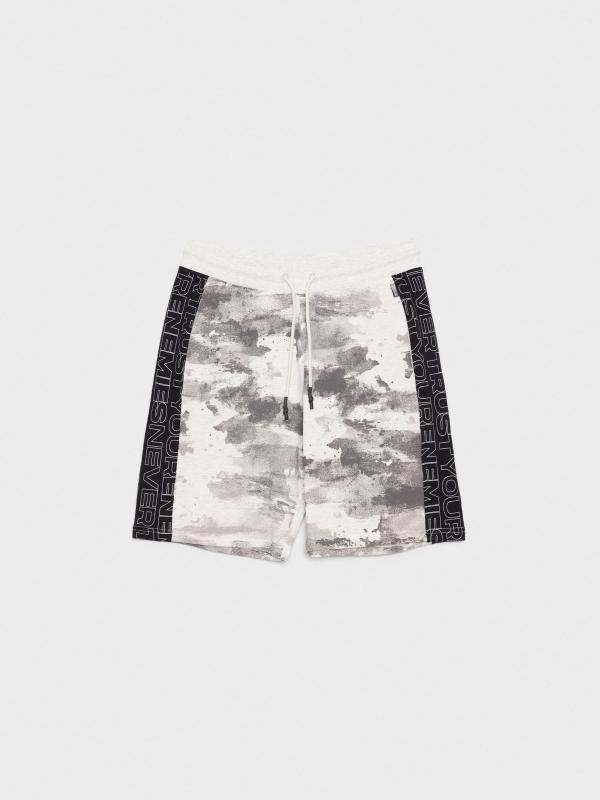 In Side Bermuda Jogger Camuflaje Print