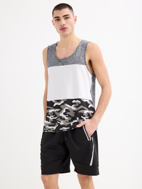 In side Bermuda jogger