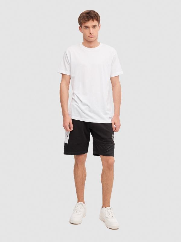In Side Bermuda Jogger Felpa