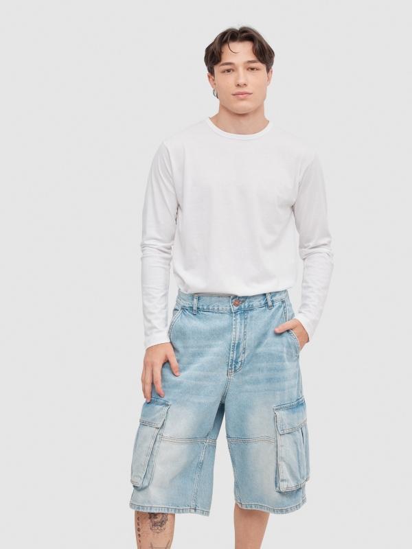 In side Bermuda Skater cargo