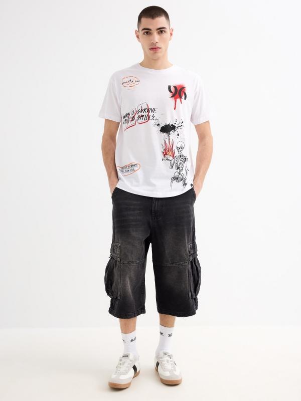 In side Bermuda Skater cargo