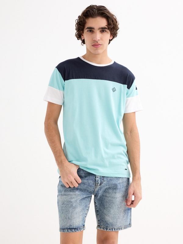 In side Bermudas denim relaxed