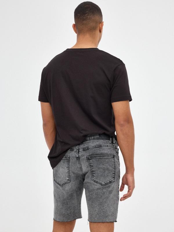 In Side Bermudas Denim Skinny