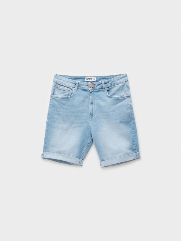 In Side Bermudas Denim Slim
