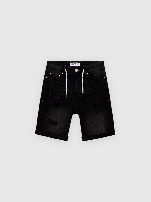 In side Bermudas Denim