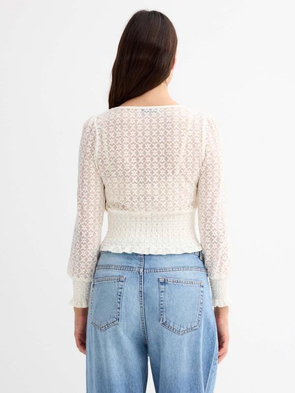 In Side Blusa Blonda Canilla