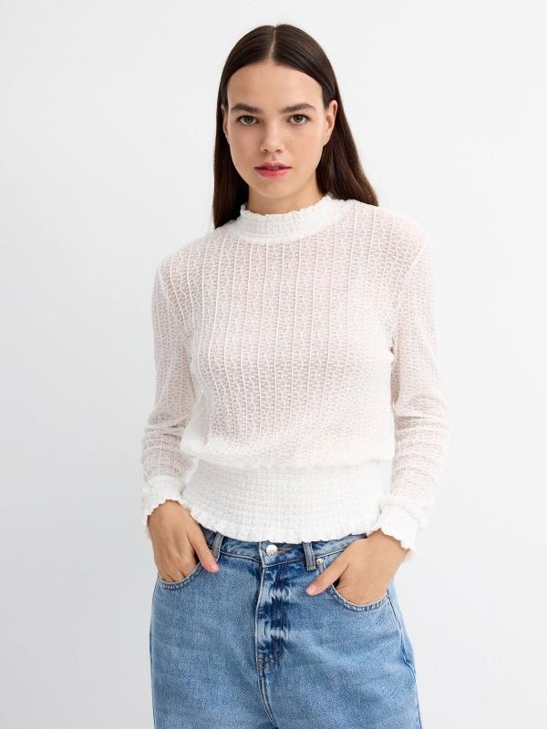 In side Blusa blonda