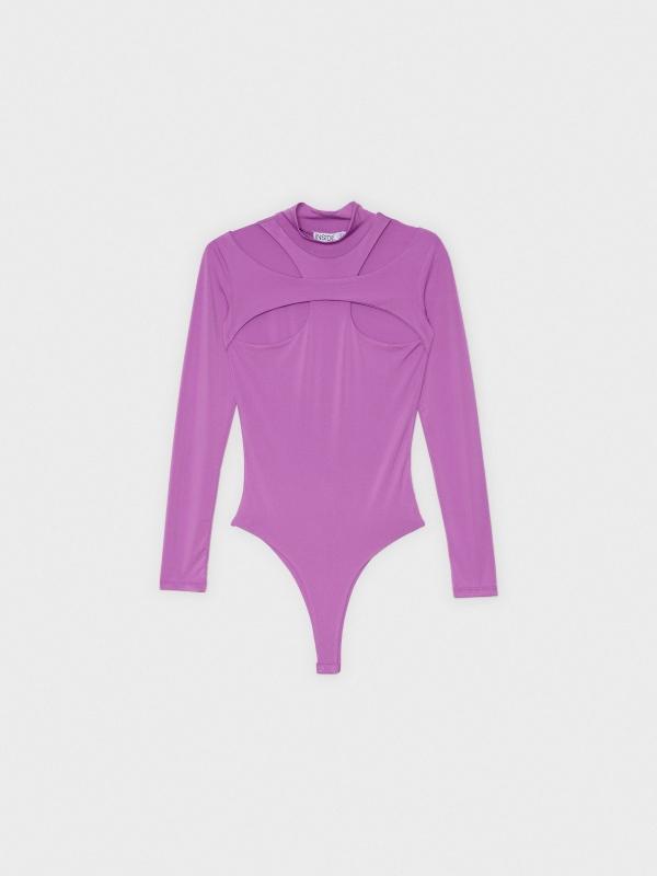 In Side Body Cut Out Con Fruncido