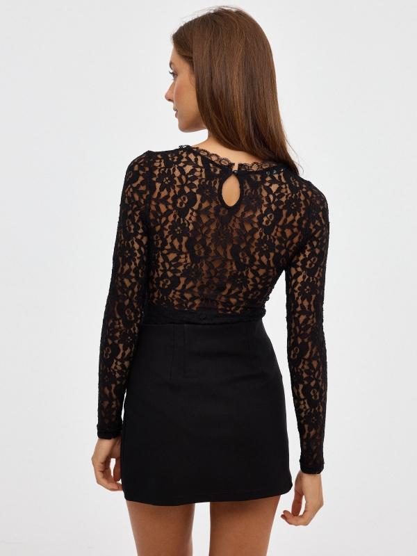 In Side Body De Encaje Lencero