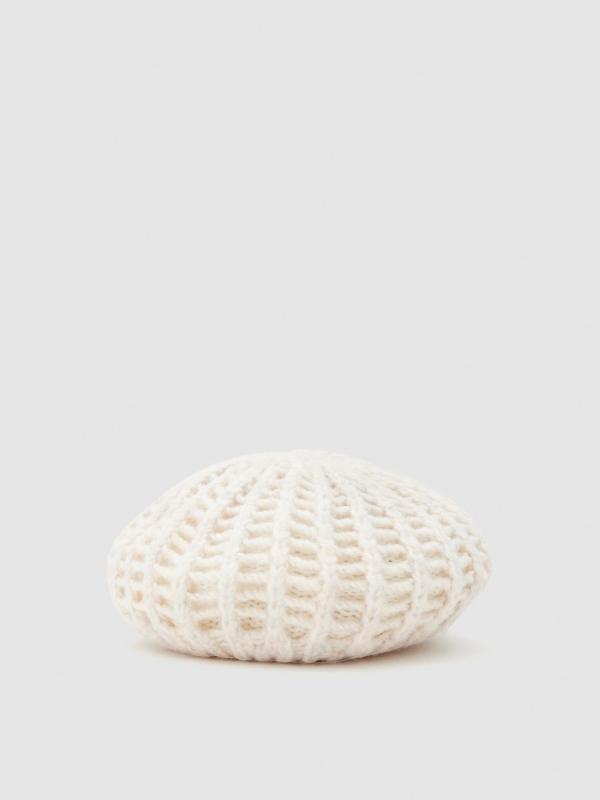 In side Boina de punto gris