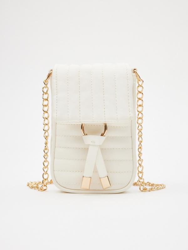 In side Bolso mini blanco