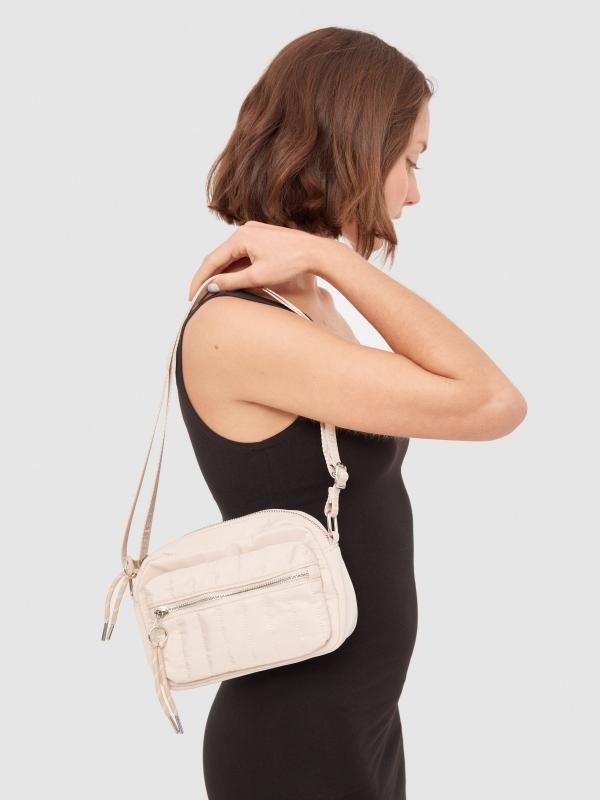 In Side Bolso Nailon Acolchado