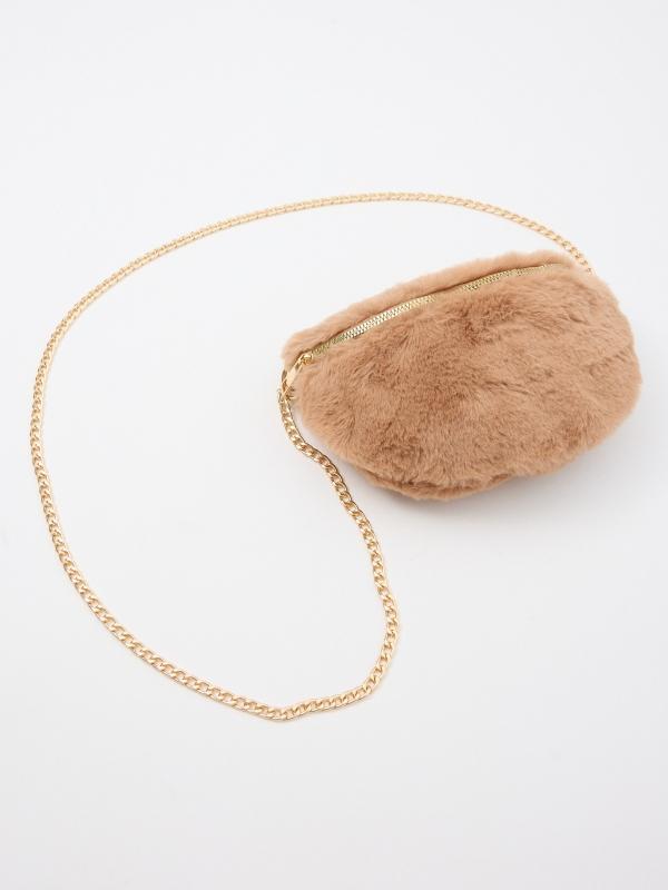 In Side Bolso Pelo Rosa