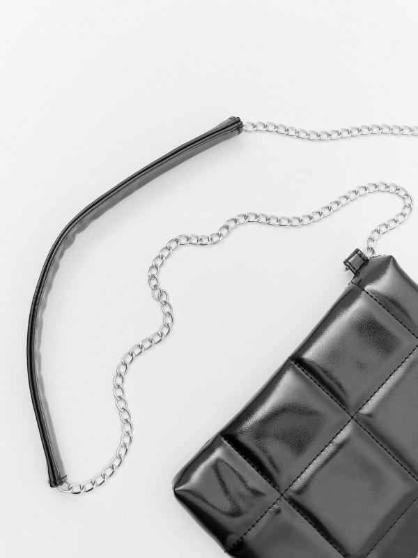 In Side Bolso Polipiel Efecto Acolchado