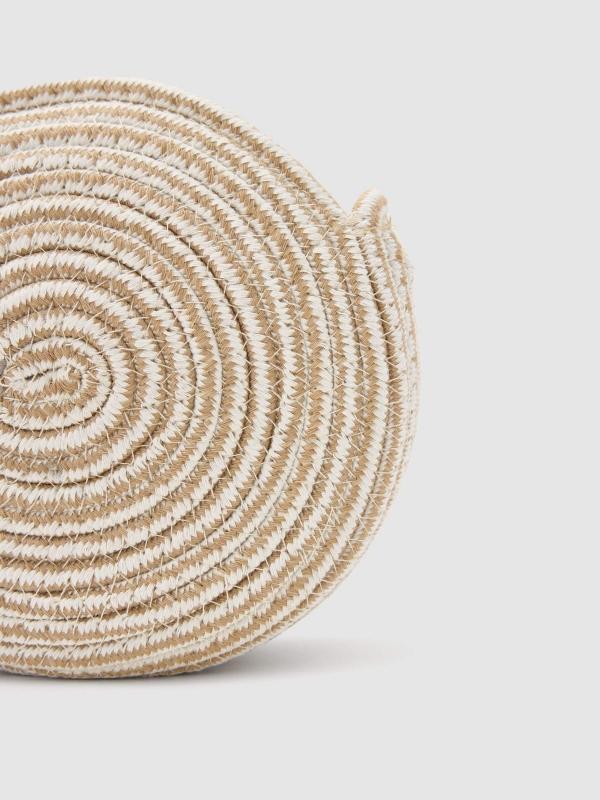 In Side Bolso Redondo De Cuerda