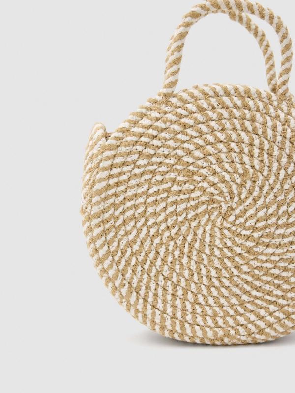 In Side Bolso Redondo De Cuerda