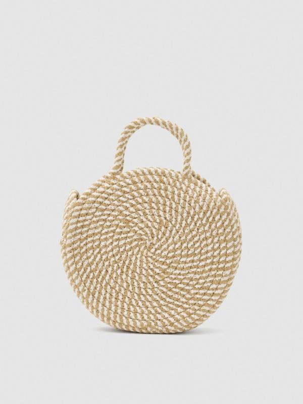 In side Bolso redondo de cuerda